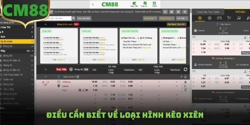 Điều cần biết về loại hình kèo xiên
